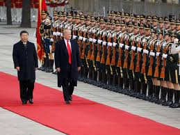 Image result for trump xi in china