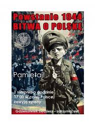 Powstanie warszawskie wybuchło 1 sierpnia 1944 r. 75 Rocznica Wybuchu Powstania Warszawskiego Pamietamy Artykul 4936 Aktualnosci Urzad Gminy Rymanow
