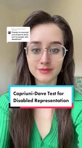 Capriuni-Dave Test for Disabled Representation