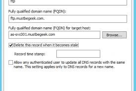Add Cname Record In Windows Dns Server