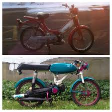 Building A Bike Custom Honda Hobbit Moped 8 Steps Instructables