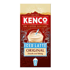 Iced coffees are popular in coffee shops as they have espresso machines readily available, but you may not think you can make it at home using just your good old instant coffee, sugar, water and milk. Kenco Iced Latte Original Instant Coffee 8 Sachets Sainsbury S