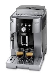Yes, accommodates cups from 3.5 to 4.8 in height. Delonghi Ecam 250 23 Sb Magnifica Bean To Cup Coffee Machine Littlewoods Com