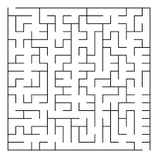 Generates a new labyrinth (maze) every time! Maze Generation Algorithm Wikipedia