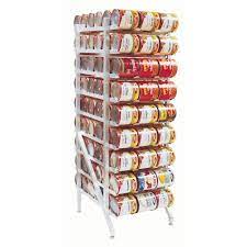 New Age Aluminum Mobile Can Flow Rack 25 1 2 L X 47 W X 77 1 4 H