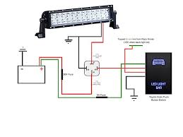 How to wire led light push button & rocker switches. Diagram Rigid Led Light Bar Wiring Diagram Full Version Hd Quality Wiring Diagram Pocdiagram Arsae It