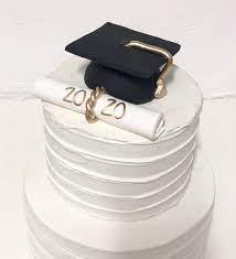 Fondant Graduation Cap And Diploma Cake Topper Fondant Custom Cake Topper Graduation Cakes Fondant Custom Cake Toppers
