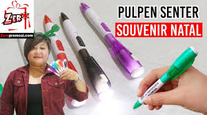 Pulpen Senter Souvenir Natal Review By Zeropromosi Com Pulpen