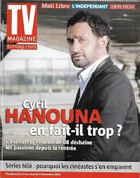 Tv Magazine N 21573 15 12 2013 Cyril Hanouna Laurie Cholewa Series Tele Cineates En 2020 Hanouna Cyril Hanouna Series Tele