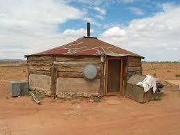Once framed, the structure was then covered with mud, dirt, or sometimes sod. One Room Hogan Navajo Indian Reservation Arizona Native American Peoples Native American Heritage Native American History