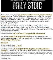 Stoicism C Dailystoic Stoicism Is A Very Practical And Pragmatic Philosophy That Can Help You Become A High Performance Profess Business Pages Stoic Person