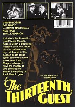 Amazon.com: The Thirteenth Guest (aka Lady Beware) : Ginger Rogers, Lyle  Talbot, J. Farrell McDonald, Paul Hurst, Erville Alderson, Ethel Wales,  Eddie Phillips, Frances Rich, Robert Klein, William Davidson, Albert Ray:  Movies