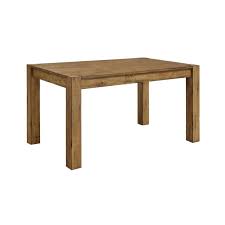 A rustic dining table whether in a wood slab or live edge dining table design, both are stunning rustic dining table. Better Homes Gardens Bryant Solid Wood Dining Table Rustic Brown Walmart Com Walmart Com