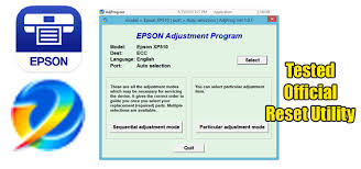 Epson Expression Series Xp 510 Adjustment Program Reset Utility Free Download Epson Epson Inkjet Printer Reset