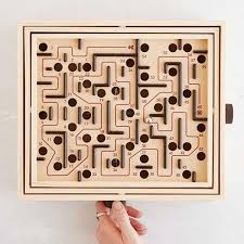 The Wooden Labyrinth Game Gadgetsin Wooden Labyrinth Game Labyrinth Game Wooden Labyrinth