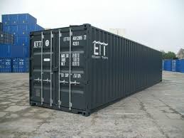 Neuer 40 Fuss Seecontainer Grau Seecontainer Container Haus Kaufen