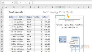 Excel Pivot Tables Exceljet