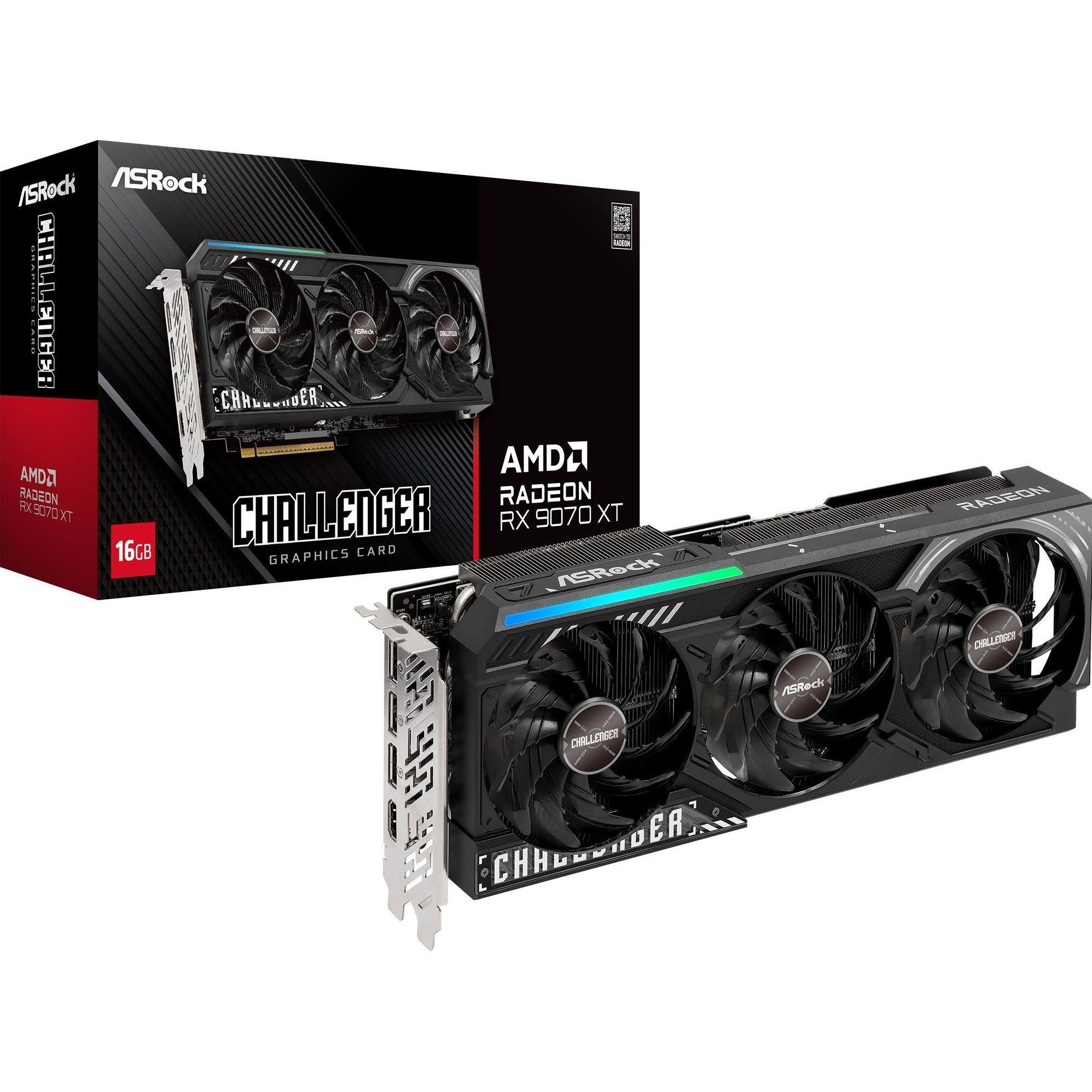 ASRock Radeon RX 9070 XT Challenger 16GB GDDR6