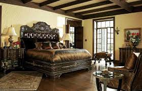 Just a click or call away · unlimited styles · concierge assistance 1 High End Master Bedroom Set Carvings And Tufted Leather Headboard