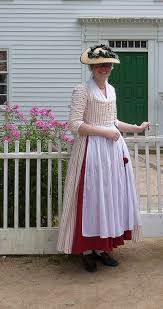 Red Striped Cotton Gown 1775 1785 18th Century Clothing 18th Century Fashion 18th Century Dress