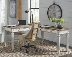 Free shipping on prime eligible orders. Realyn 2 Piece Home Office Desk H743h1 34 34r Home Office Akins Furniture
