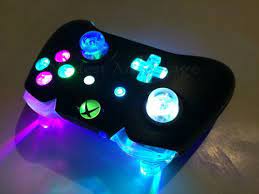 Xbox One Controller Full Color Changing Led Mod Juegos De Xbox One Controles De Xbox One Xbox One