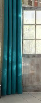 Rideau Zen Turquoise 140 X 250 Cm Castorama Rideau Bleu Turquoise Rideau Turquoise Rideaux