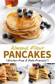 Almond Flour Pancakes Recipe Almond Flour Pancakes Almond Flour Recipes No Flour Pancakes