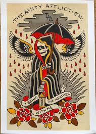 The Amity Affliction I Bring The Weather With Me Meaning Pin By Meredith Everett On Music Traditional Tattoo Painting Traditional Tattoo Art American Traditional Tattoo