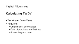 Well, it's down to the fact that the tax authorities use different rules for measuring taxable profits than those used by the company. Introduction Capital Allowances Depreciation Specifically Disallowed Ppt Download