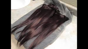 Since the tape makes the hair extensions lay flat on the aluminium foil, it's easy to apply the colour with the brush. How To Dye Hair Extensions Youtube