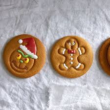 Gingerbread Cookie Faces Recipe Gingerbread Cookies Emoji Cookie Gingerbread