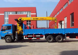 Xcmg 12 Ton Loader Boom Truck Crane 14 5m Lifting Height