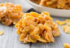 Les Meilleurs Biscuits Aux Corn Flakes Et Beurre D Arachides Seulement 5 Ingredients Recipe Corn Flakes Peanut Butter Cornflake Cookies Cereal Dessert