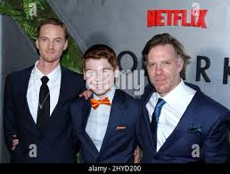 Chris Baker, Carson Holmes & Mark Menchaca attending the New York premiere  of Ozark Stock Photo