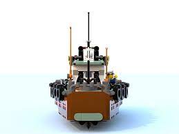 Mini Remorqueur 3 Lxf Tug Boats Lego Ship Mini