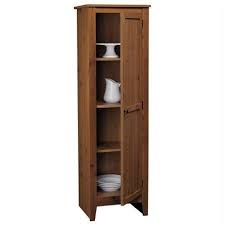 Ameriwood Home Milford Single Door Storage Pantry Cabinet Old Fashioned Pine Walmart Com Pantry Cabinet Door Storage Single Doors