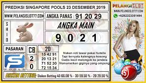 Prediksi Singapore Pools 23 Desember 2019 Pelangi Slots 28 Januari