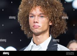 Adam, winner of the french Final walks the runway during the Elite Model  Look Fashion Show in Paris