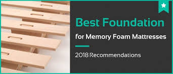 5 Best Foundation For Memory Foam Mattresses 2018 Reviews
