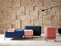 this collaborative seating family is made up of three principal shapes a small soft square stool and soft r furniture design modern furniture furniture design