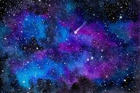 Download Free Vector Watercolor Starry Night Background