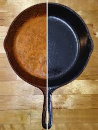 How To Restore And Season A Rusty Cast Iron Skillet Lodge Cast Iron Rusty Cast Iron Skillet Cleaning Cast Iron Pans Cast Iron Cleaning