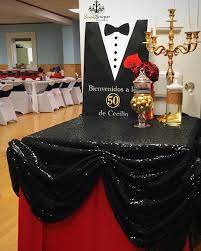 Gentleman Themed 50th Birthday Decorated By Us Supartycreations Cake Sweet 60th Birthday Party Decorations Elegant Birthday Party Birthday Party Decorations