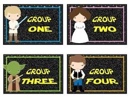 Star Wars Group Labels Star Wars Classroom Star Wars Classroom Theme Star Wars Memes