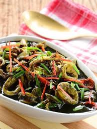 It may have the most vibrant of colours but it definitely has a complex robust of flavors. Sotong Masak Hitam Dapur Tanpa Sempadan