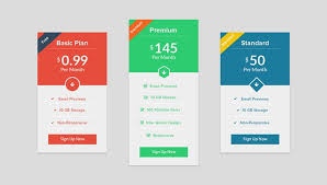 25 Creative Pricing Table Designs For Inspiration Hongkiat Pricing Table Design Table Design
