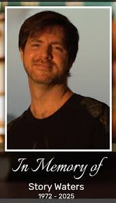 Story Waters — sad news. The world has lost an amazing person…