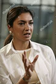 Faria Alam Talks Reporter Fiona Foster Editorial Stock Photo