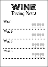 Free Printable Wine Tasting Notes Card In 2020 Wine Tasting Notes Diy Wine Tasting Party Wine Tasting Party